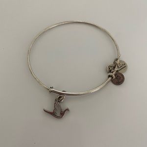 Alex and Ani Dove Charm Bracelet